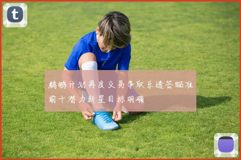 鹈鹕计划再度交易争取乐透签瞄准前十潜力新星目标明确